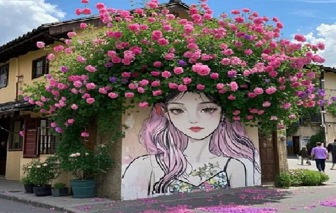 彭州怎么设计网红打卡墙绘