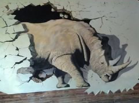 彭州在墙绘中，如何绘制3D效果？