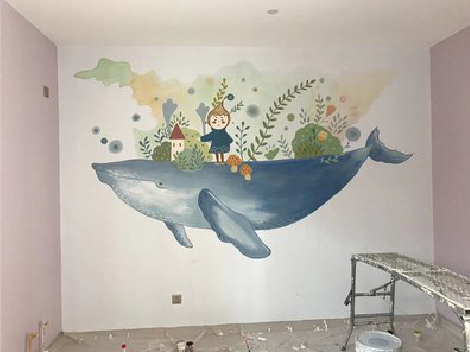 彭州手绘墙的特点及优势。