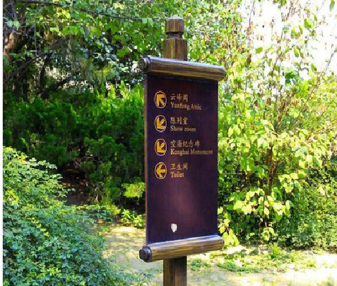 彭州标识牌与环境之间有什么关系？